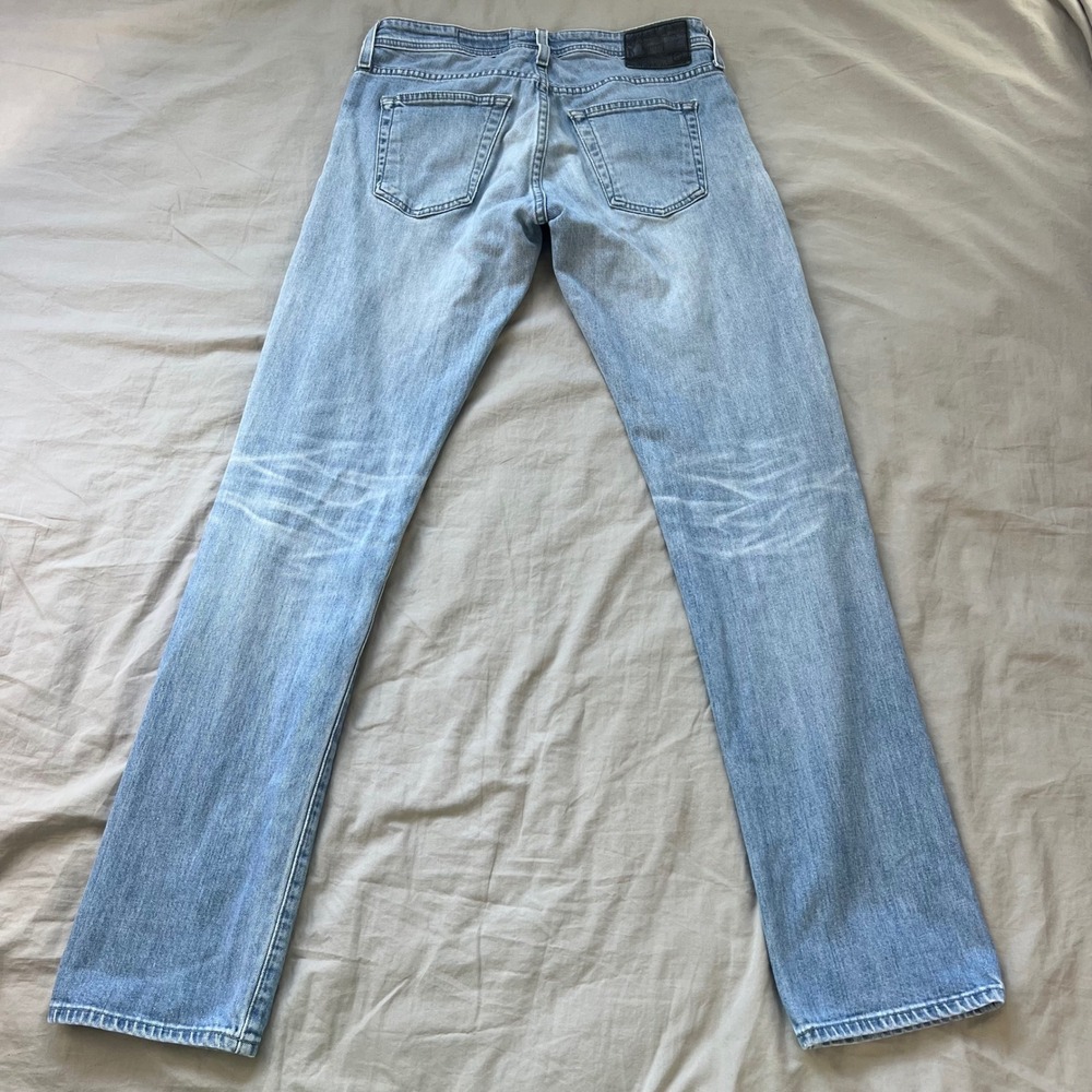 AG Tellis Jeans Mens 30R Light Wash Modern Slim Fit Adriano Goldschmied EUC